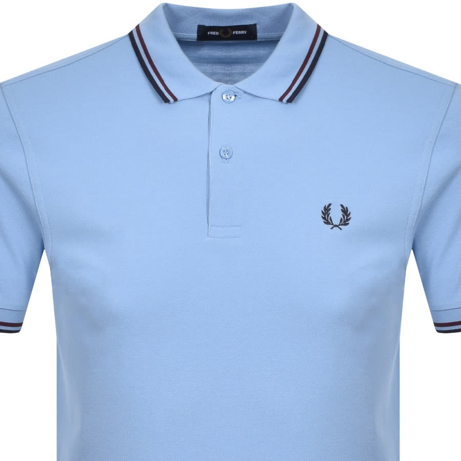 Alternative Image for ProductFred Perry Twin Tipped Polo T Shirt Blue2